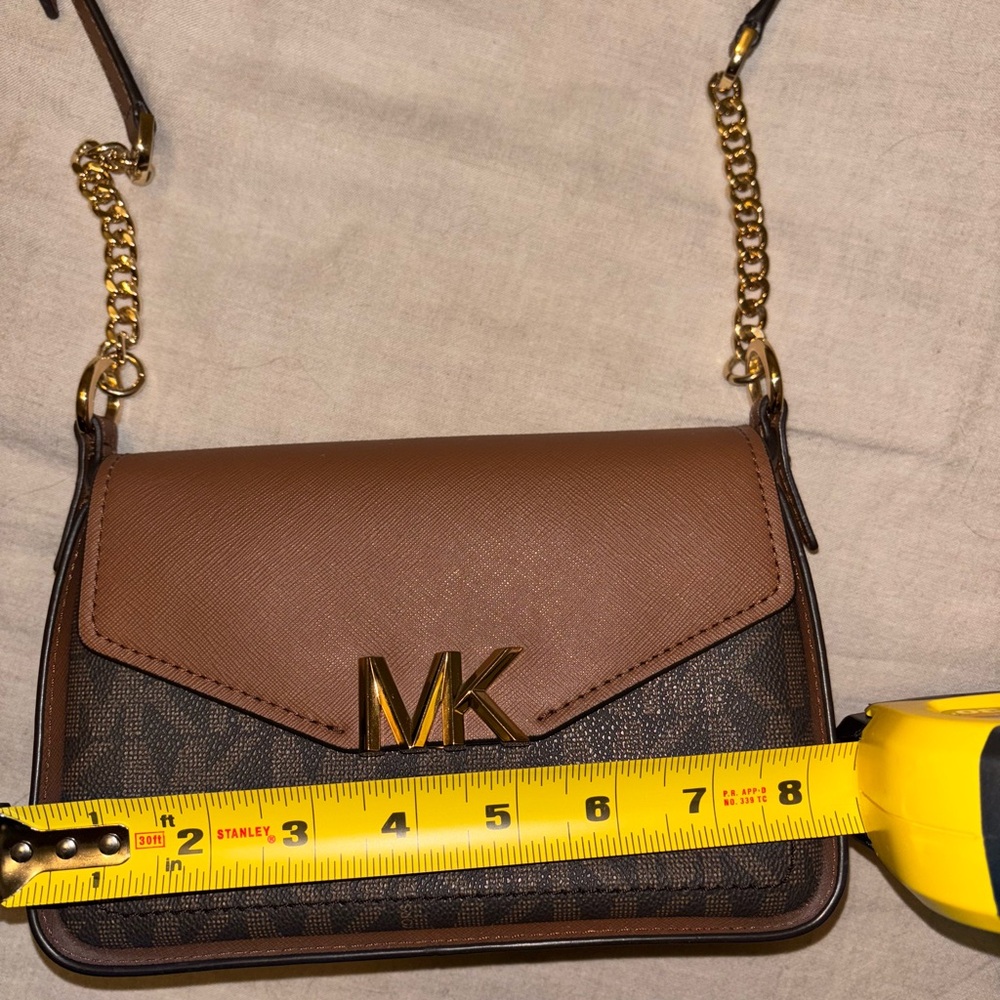 Michael Kors Brown Crossbody Bag - Picture 4 of 9